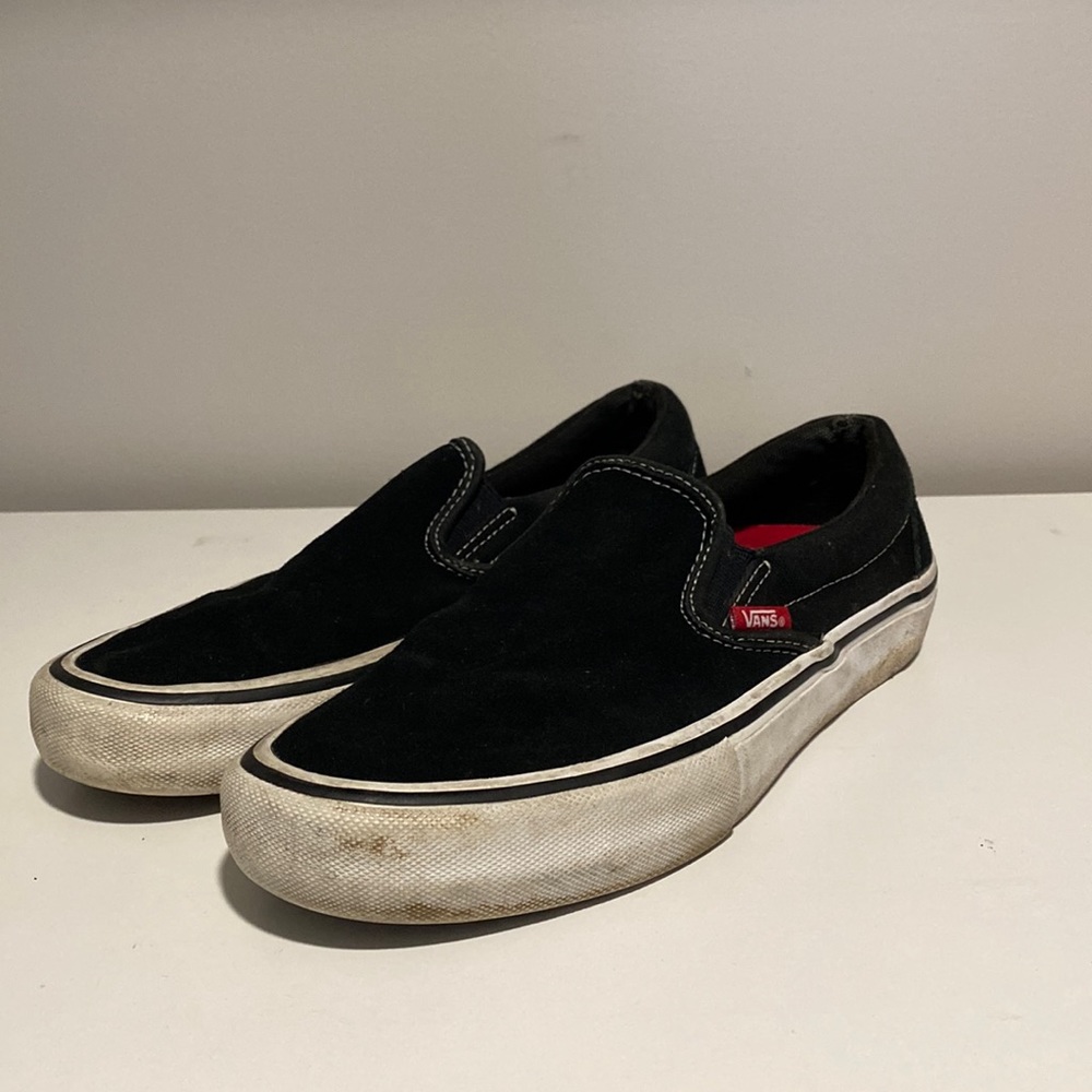 Black Vans Slip-On Pro
